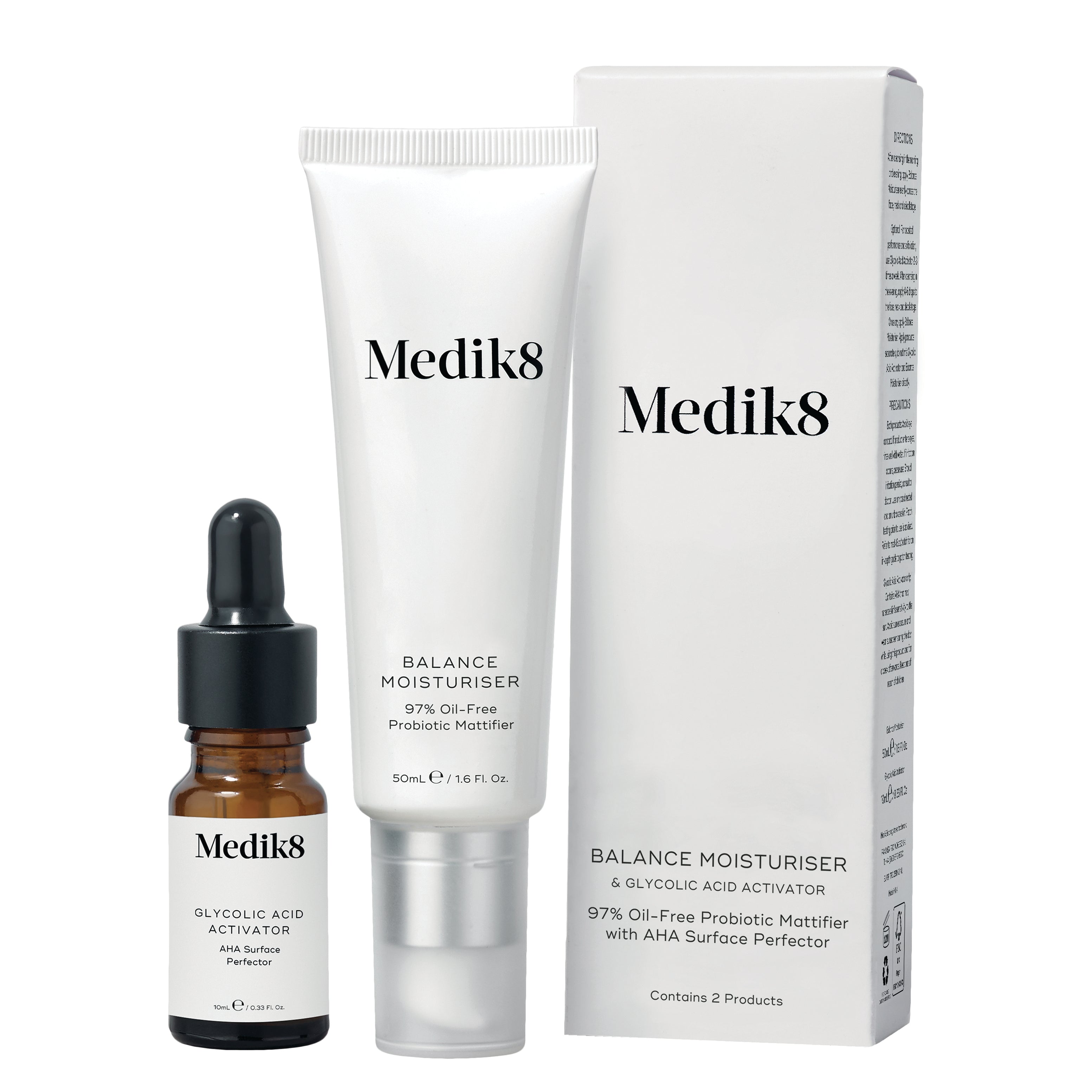 Balance Moisturiser & Glycolic Acid Activator™